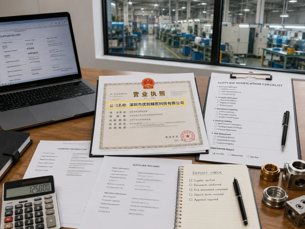 Certificate Model and Supplier Payment Details Check