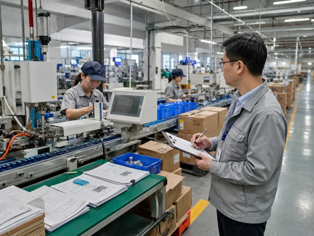 Chinese Factory Equipment and Workflow Audit