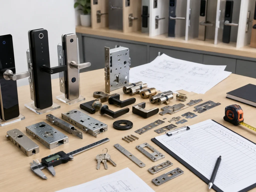 Smart Lock Door Hardware Fit Review Door hardware details reviewed before smart lock sourcing