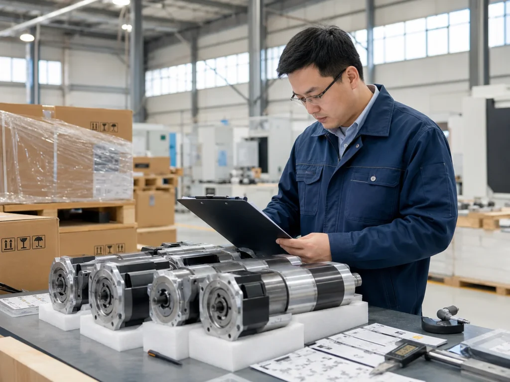 Supplier Screening and Production Detail Review Engineer reviewing production details as part of supplier screening before shipment