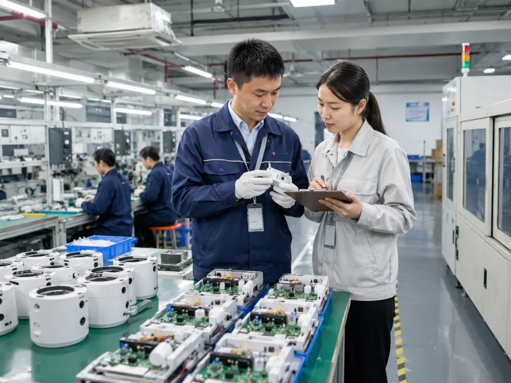 China Supplier Capability and Product Detail Checks Industrial production area used for checking supplier capability and product details