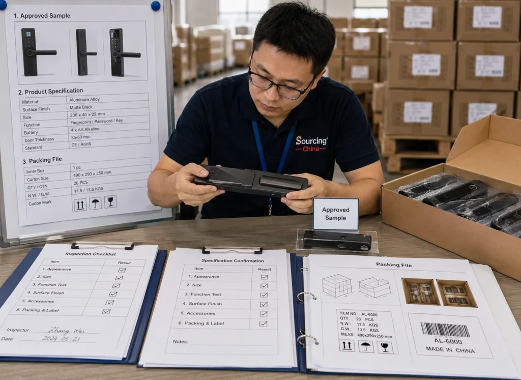 Export Carton, Label and Accessory Inspection