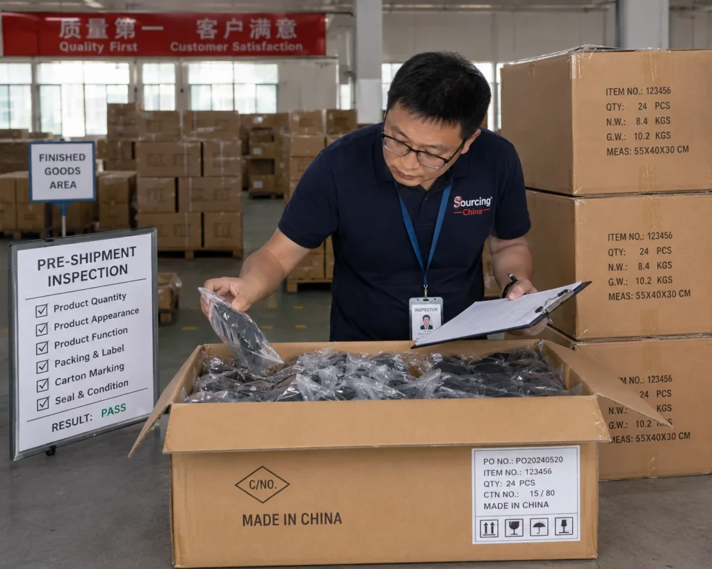 Inspection Reference File and Approved Sample Check