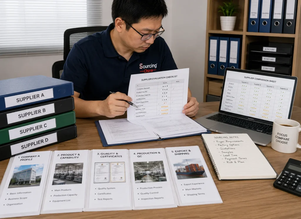 Verify Chinese Supplier Before Deposit Supplier records reviewed before deposit decision