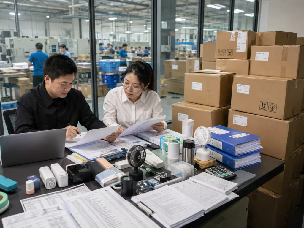 Trading Company Coordinating Multiple Chinese Suppliers